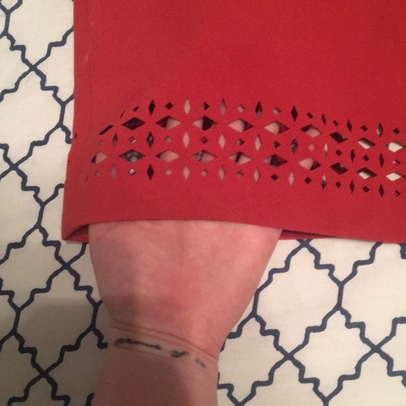 Banana Republic // orange skirt - Picture 2 of 5